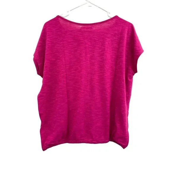 Prana Ocupas Popover Shirt Size Small Orchid Bloom Pink Top New - Picture 5 of 9